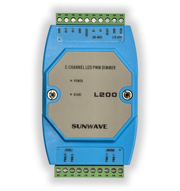 L200 2Ch DC PWM LED節能照明調光控制器